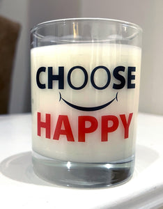 Choose Happy Candles