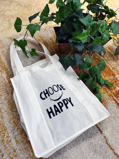 Choose Happy Tote Bag